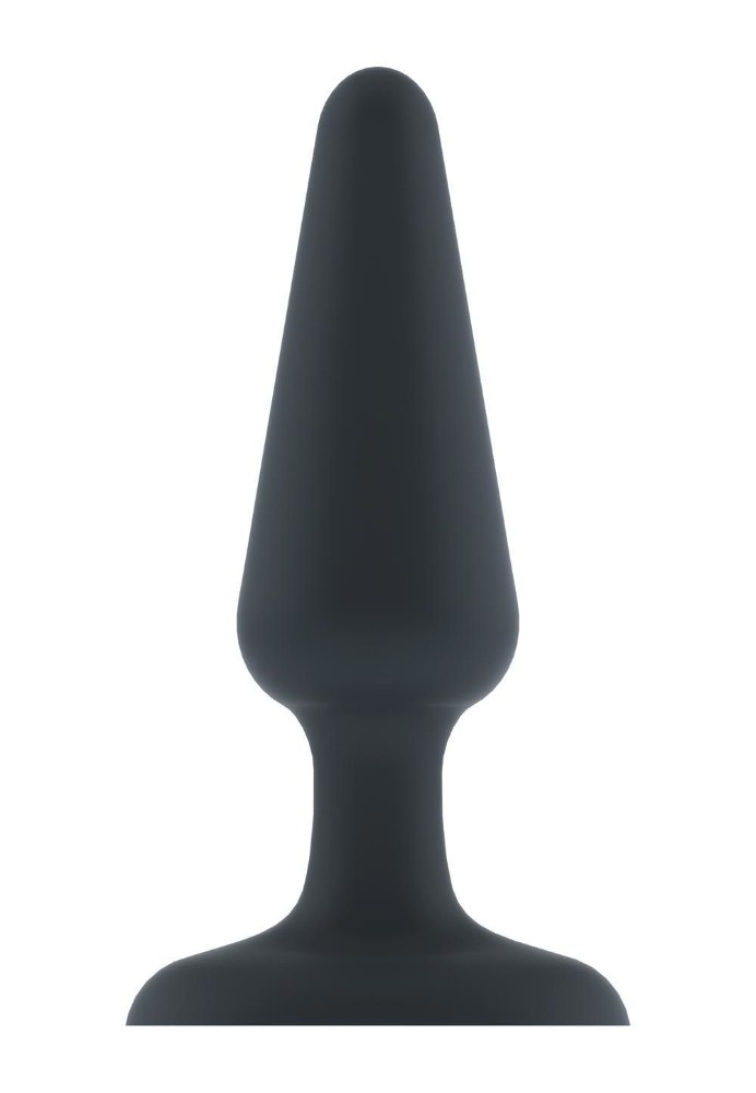 Анальна пробка з вібрацією Dorcel Best Vibe Plug M, макс. діаметр 4,1см, soft-touch силікон - зображення 1