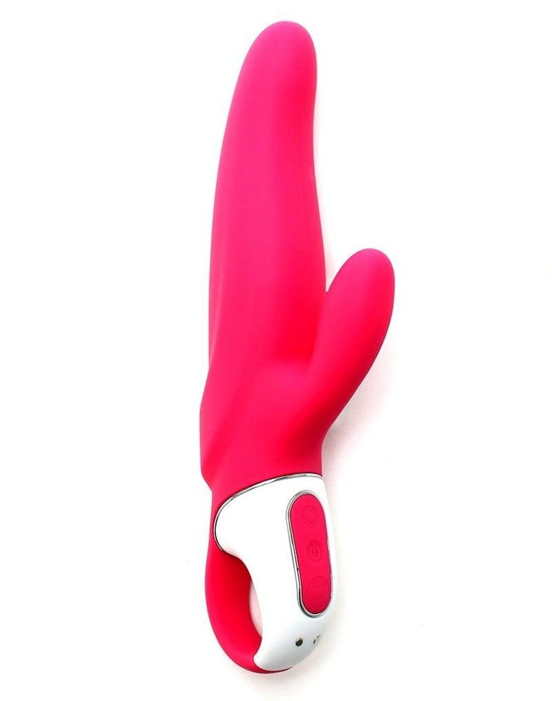 Потужний вібратор-кролик Satisfyer Vibes Mr. Rabbit, два мотори, литий силікон, 12 режимів роботи - зображення 1