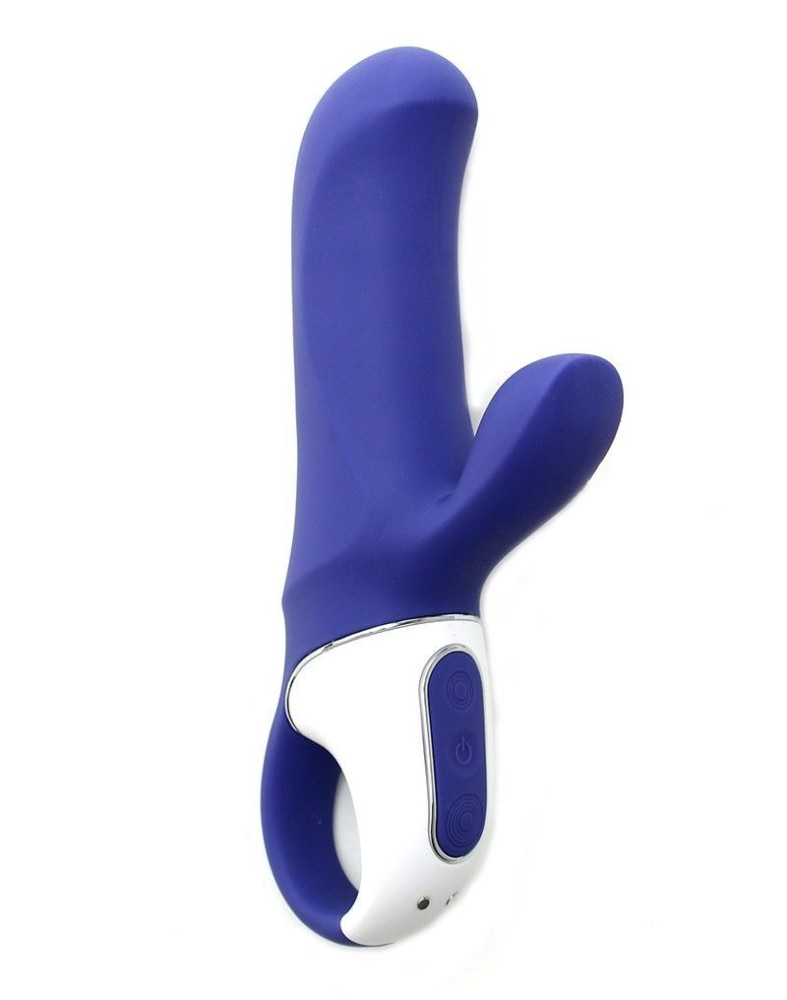 Потужний вібратор-кролик Satisfyer Vibes Magic Bunny, два мотори, литий силікон, 12 режимів роботи - зображення 1