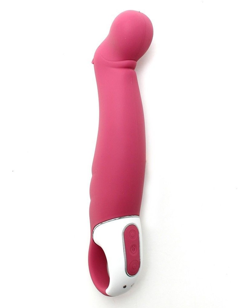 Потужний вібратор Satisfyer Vibes Petting Hippo з гнучким стовбуром, літій силікон, 12 режимів - зображення 1