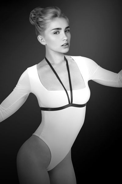 Портупея на груди Bijoux Pour Toi - JESSICA, еластичний поліестер - зображення 1