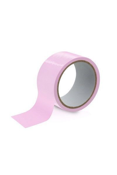 Скотч для бондажа Fetish Tentation Rose (15 м), не липне до шкіри і волосків, тільки сам до себе - зображення 1