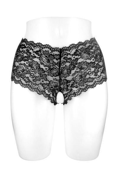 Трусики з доступом Fashion Secret JULIA Black - зображення 1