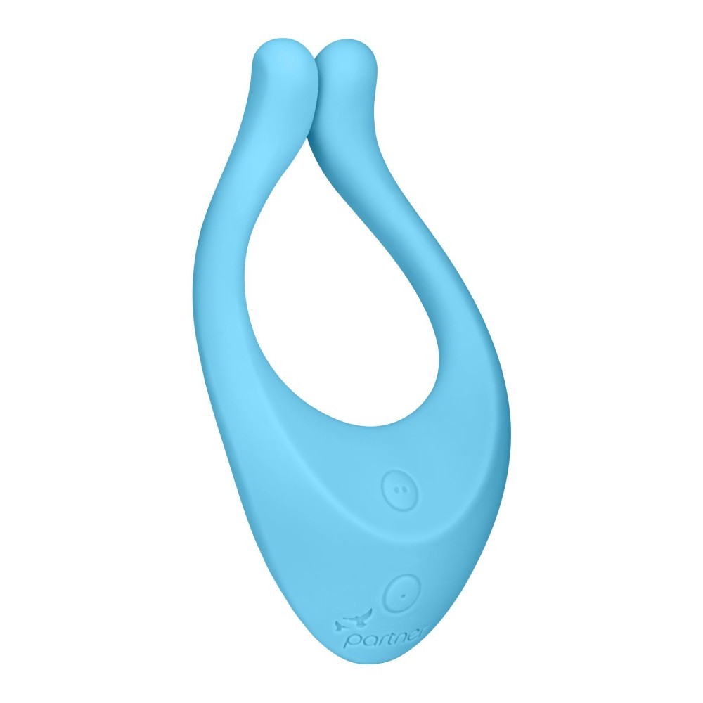 Вібратор для пар Satisfyer Endless Love Blue, 3 незалежні мотори, багатофункціональний - зображення 1