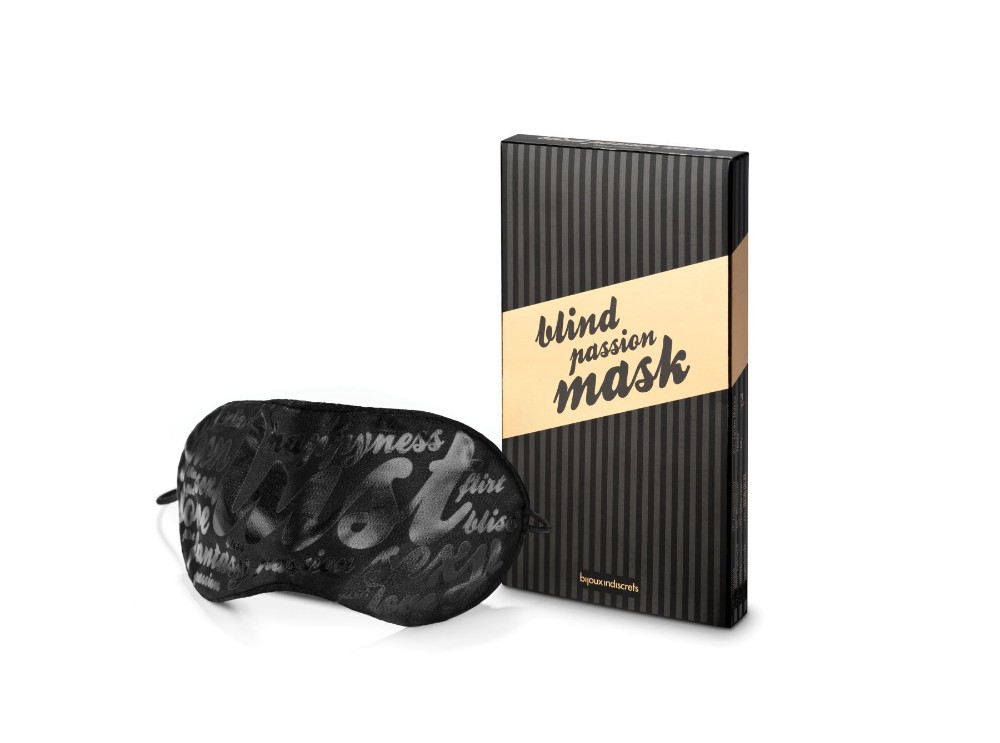 Маска ніжна на очі Bijoux Indiscrets - Blind Passion Mask в подарунковому пакованні - зображення 1