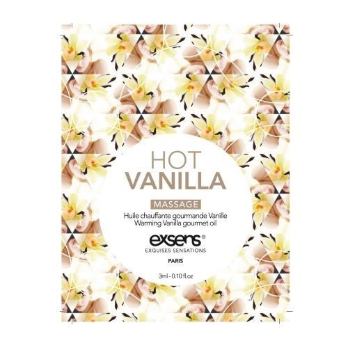 Пробник масажної олії EXSENS Hot Vanilla 3мл - зображення 1
