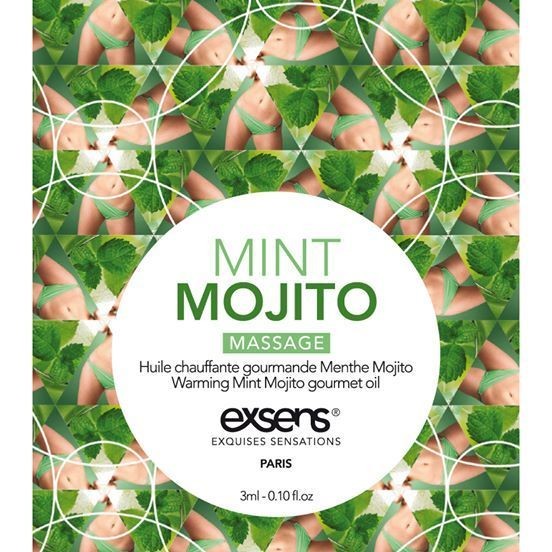 Пробник массажної олії EXSENS Mojito 3мл - зображення 1