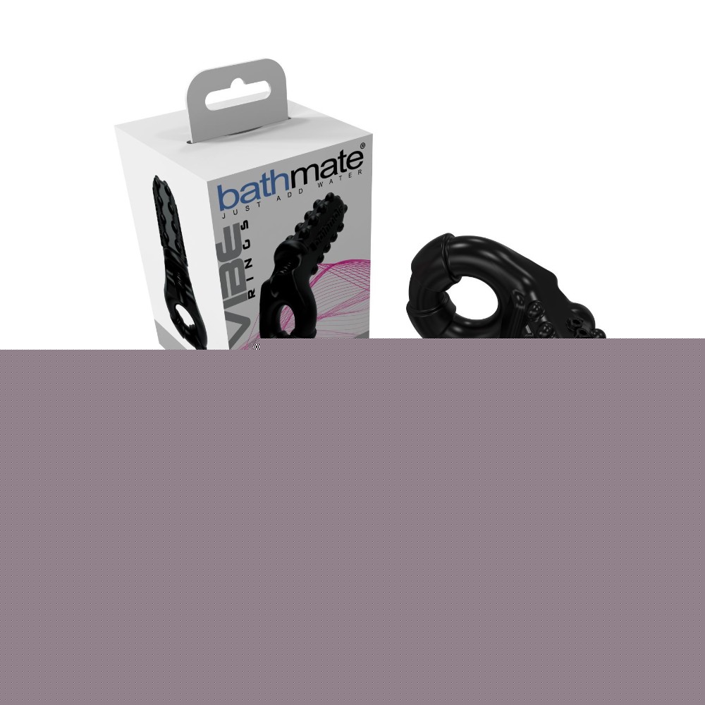 Ерекційне віброкільце Bathmate Vibe Ring Tickle з великим стимулятором клітора або яєчок - зображення 1