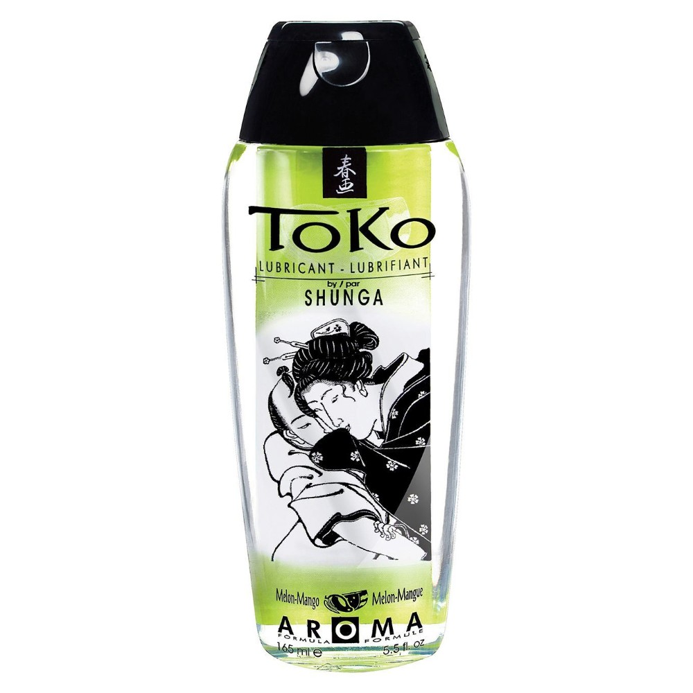 Лубрикант на водній основі Shunga Toko AROMA - Melon Mango (165 мл), не містить цукру - зображення 1