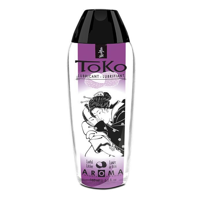 Лубрикант на водній основі Shunga Toko AROMA – Lustful Litchee (165 мл), не містить цукру - зображення 1