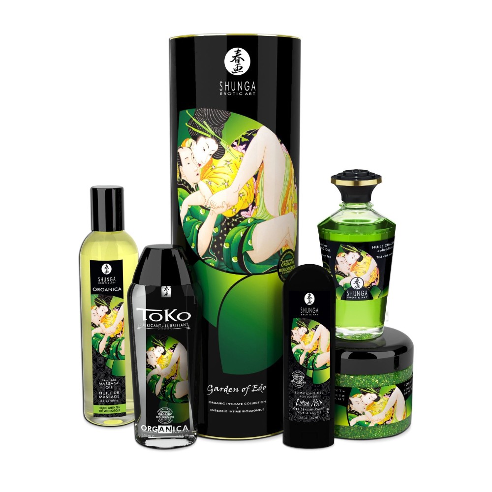 Подарунковий набір Shunga GARDEN OF EDO Organic: розслаблювальний аромат зеленого чаю - зображення 1