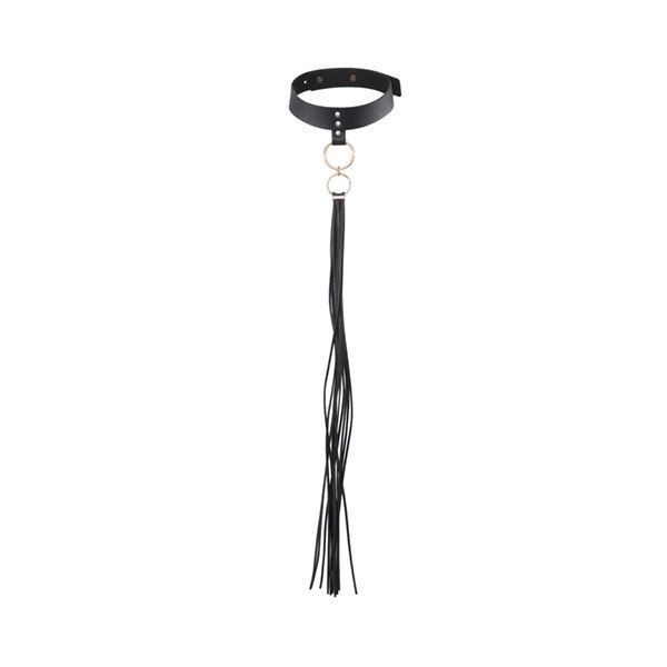 Чокер Bijoux Indiscrets MAZE — Tassel Chocker Black - зображення 1