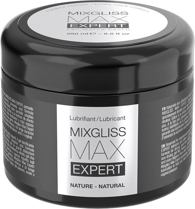 Густа змазка для фістингу та анального сексу MixGliss MAX Expert Nature (250 мл) на водній основі - зображення 1