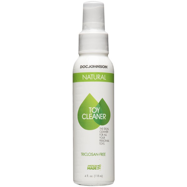 Дезінфекційний спрей Doc Johnson Natural Toy Cleaner (118 мл) без триклозану, сульфатів і парабенів - зображення 1