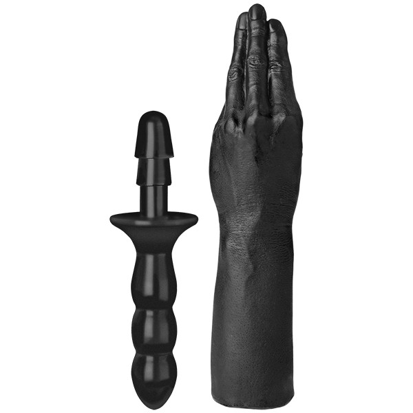 Рука для фістингу Doc Johnson Titanmen The Hand with Vac-U-Lock Compatible Handle, діаметр 6,9 см - зображення 1