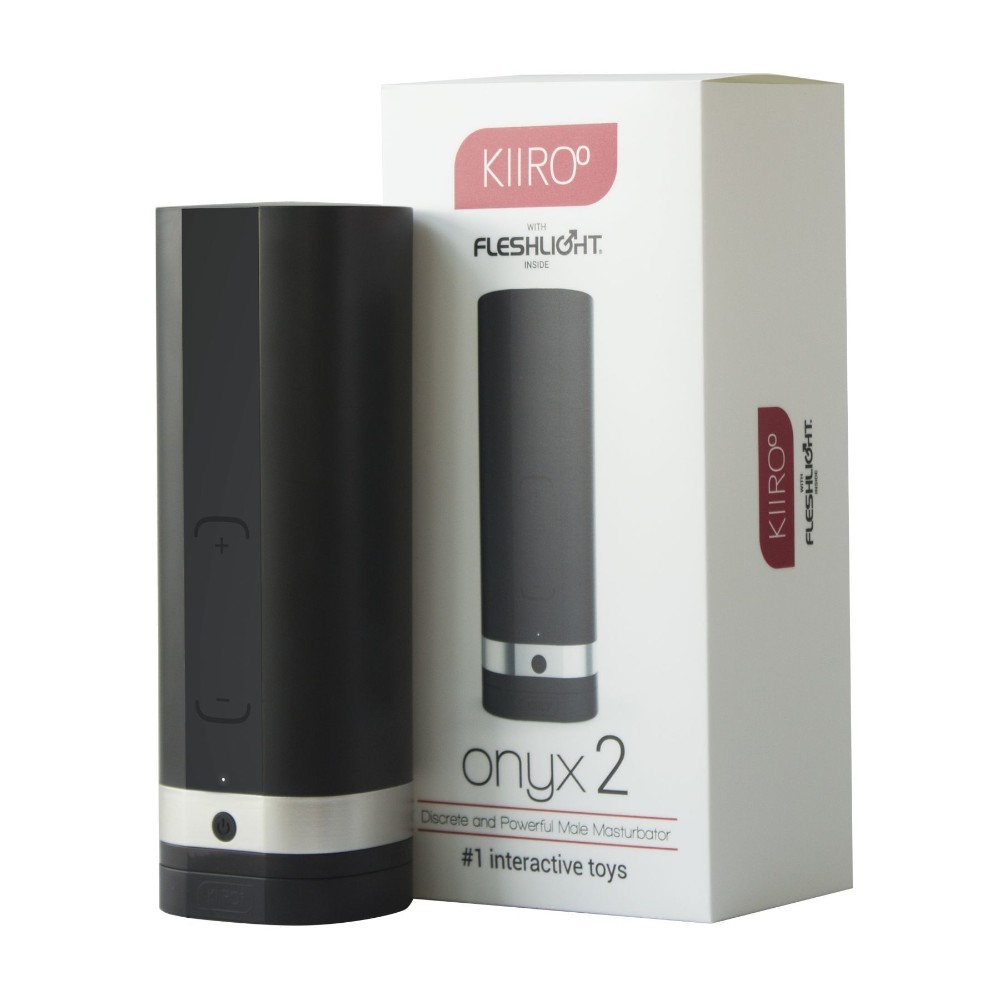 Інтерактивний мастурбатор Kiiroo Onyx 2, 10 стискальних кільця, не треба рухати, теледільдоніка - зображення 1