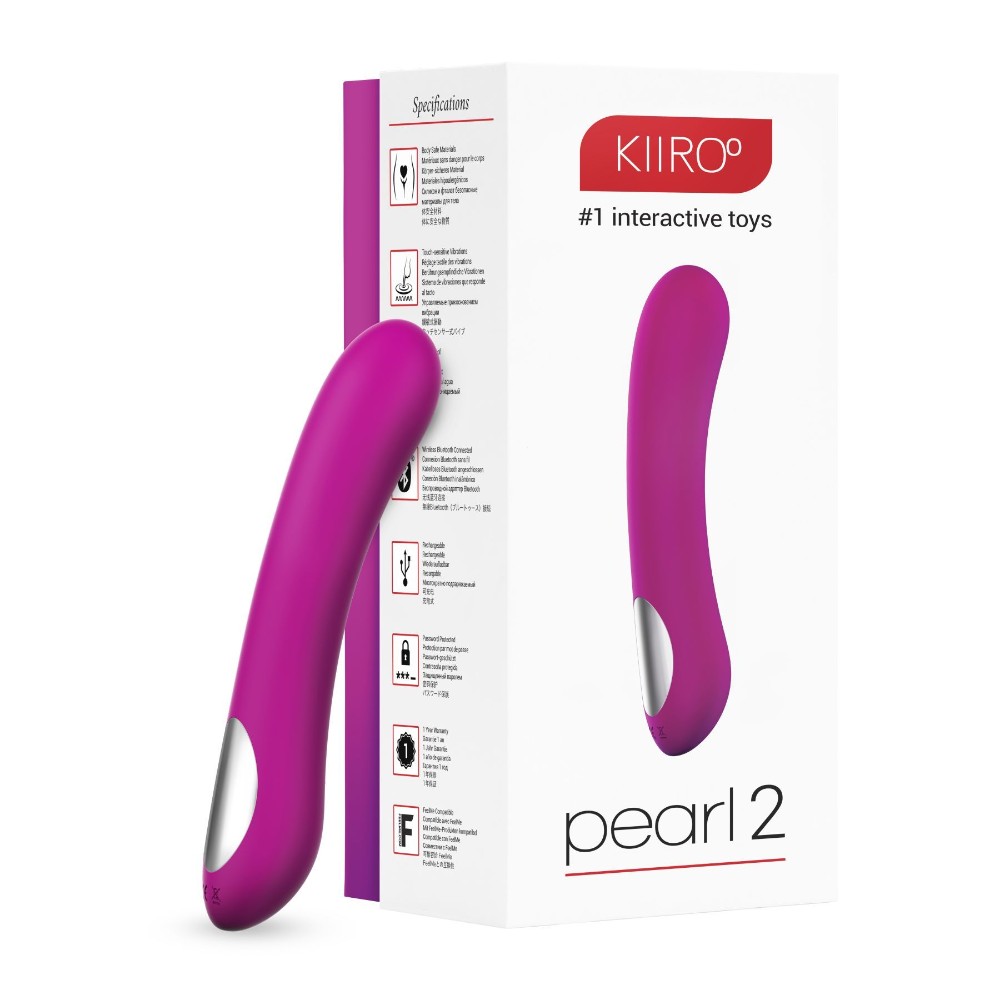 Інтерактивний вібростимулятор точки G Kiiroo Pearl 2 Purple - зображення 1