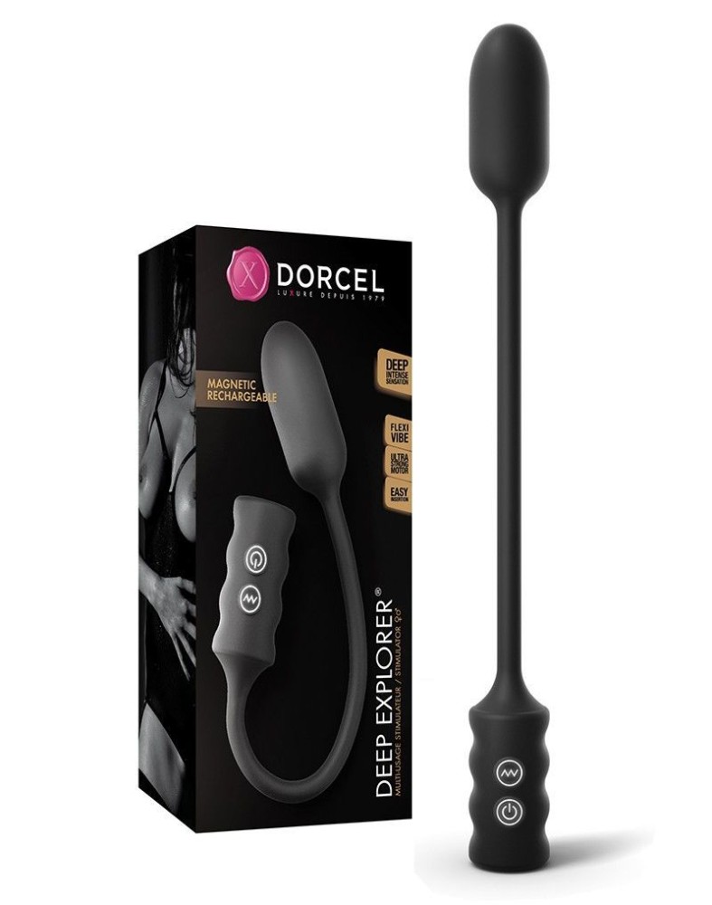 Виброяйце Dorcel Deep Explorer, підходить для вагінальної та анальної стимуляції, потужне - зображення 1