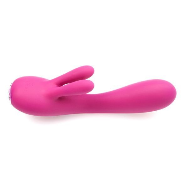Вібратор-кролик Je Joue - Fifi Fuchsia з трьома моторами, глибока вібрація - зображення 1