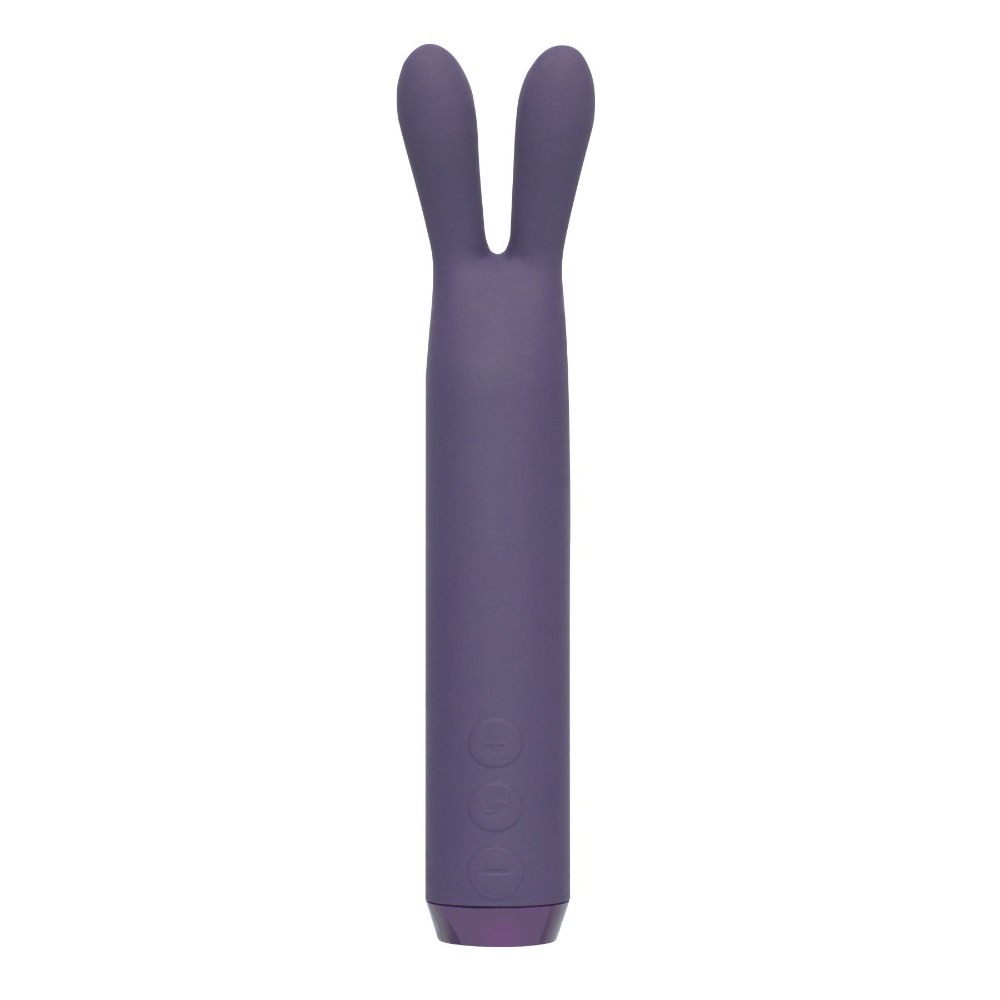 Вібратор з вушками Je Joue - Rabbit Bullet Vibrator Purple, глибока вібрація - зображення 1