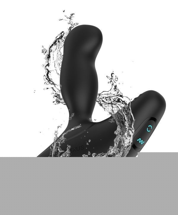 Масажер простати Nexus Revo Black з головкою, яка обертається, макс. діаметр 3,2 см - зображення 1