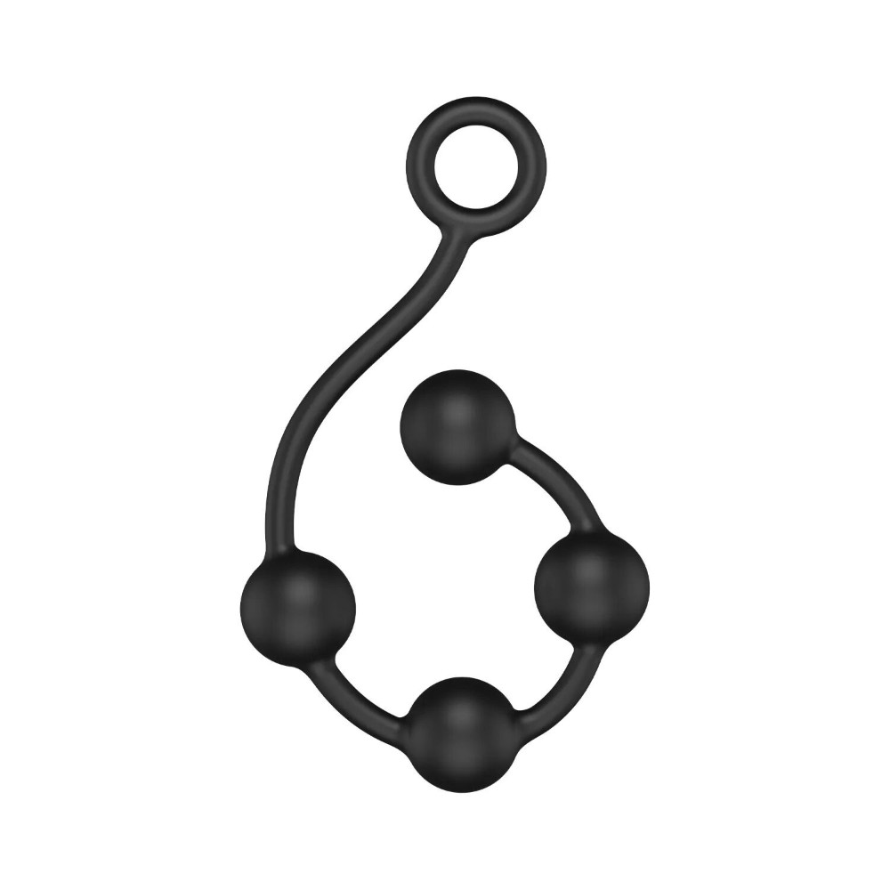 Анальні кульки Nexus Excite Medium Anal Beads, силікон, макс. діаметр 2,5 см - зображення 1