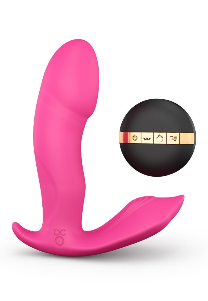 Вібратор Dorcel Secret Clit з підігрівом і пультом ДК, можна під одяг, голосове керування - зображення 1