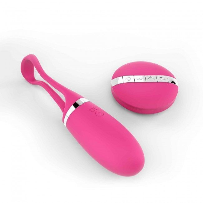Віброяйце Dorcel Secret Delight Magenta з пультом ДК, з турборежимом і голосовим керуванням - зображення 1