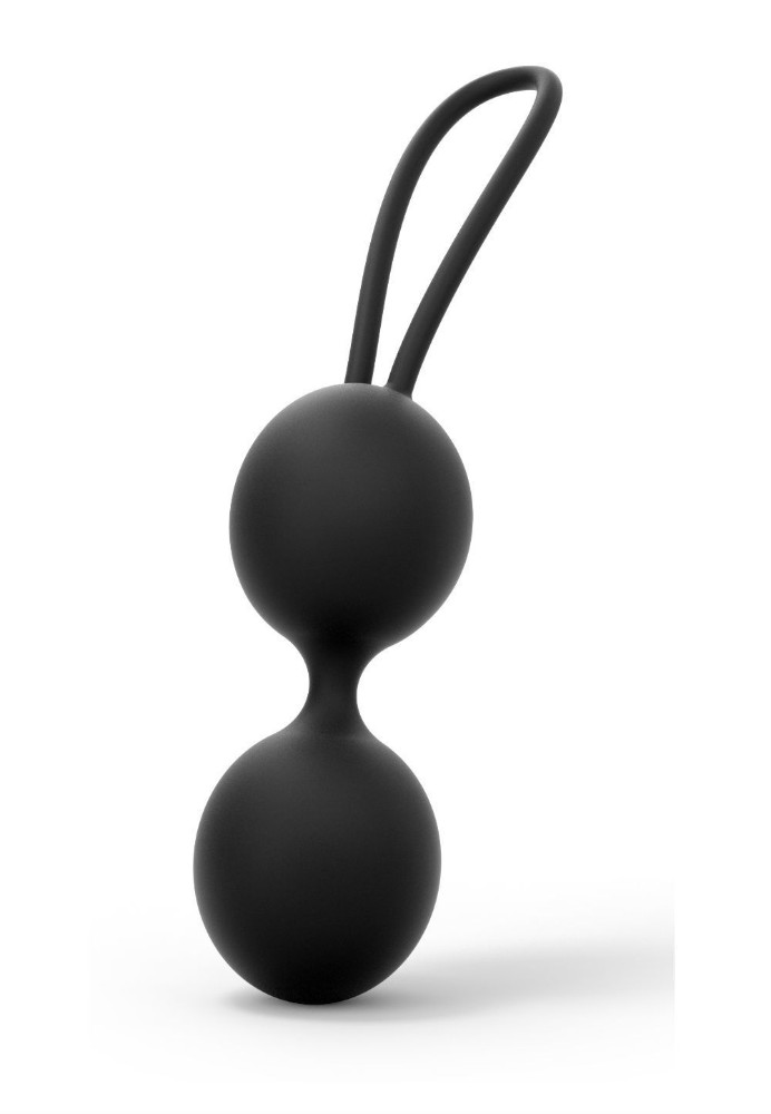 Вагінальні кульки Dorcel Dual Balls Black, діаметр 3,6 см, маса 55 г - зображення 1