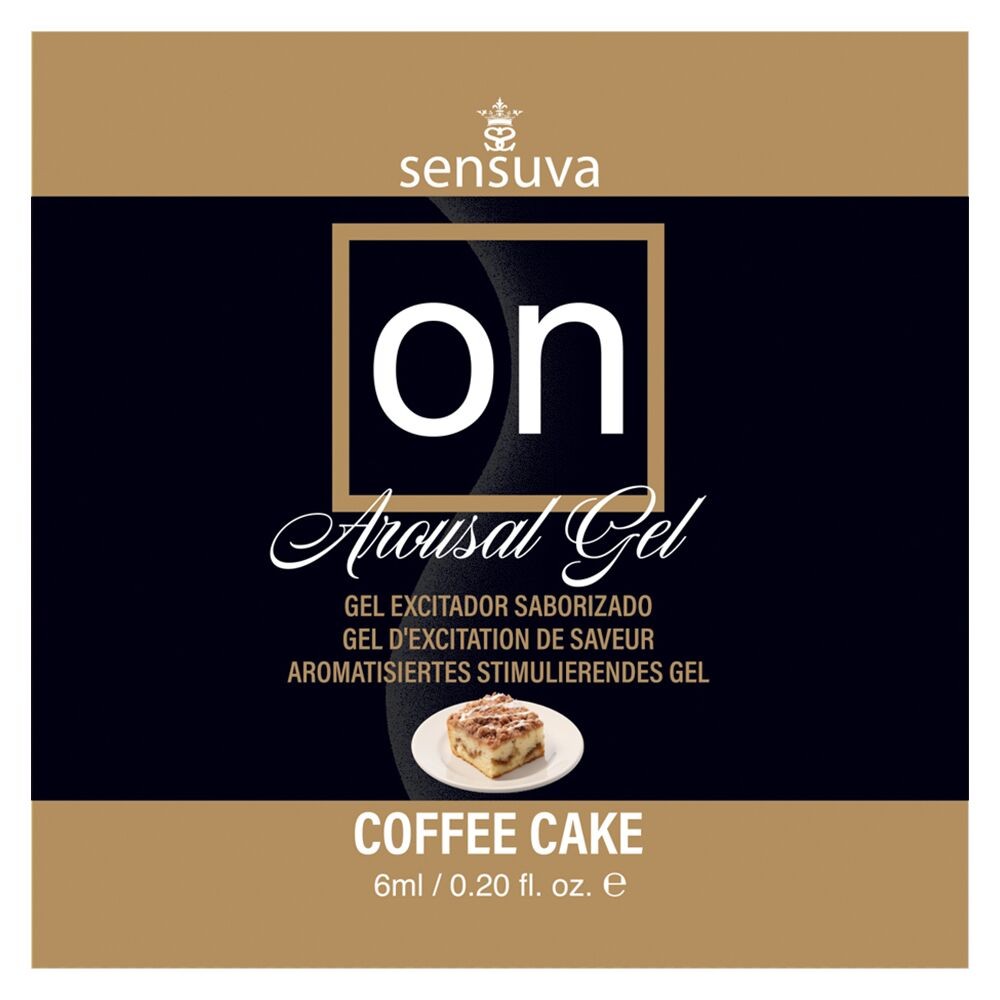 Пробник збудливого гелю Sensuva - ON for Her Arousal Gel Coffee Cake (4 мл) - зображення 1