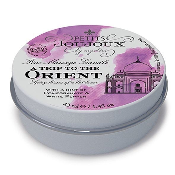 Масажна свічка Petits Joujoux - Orient - Pomegranate and White Pepper (43 мл) з афродизіаками - зображення 1