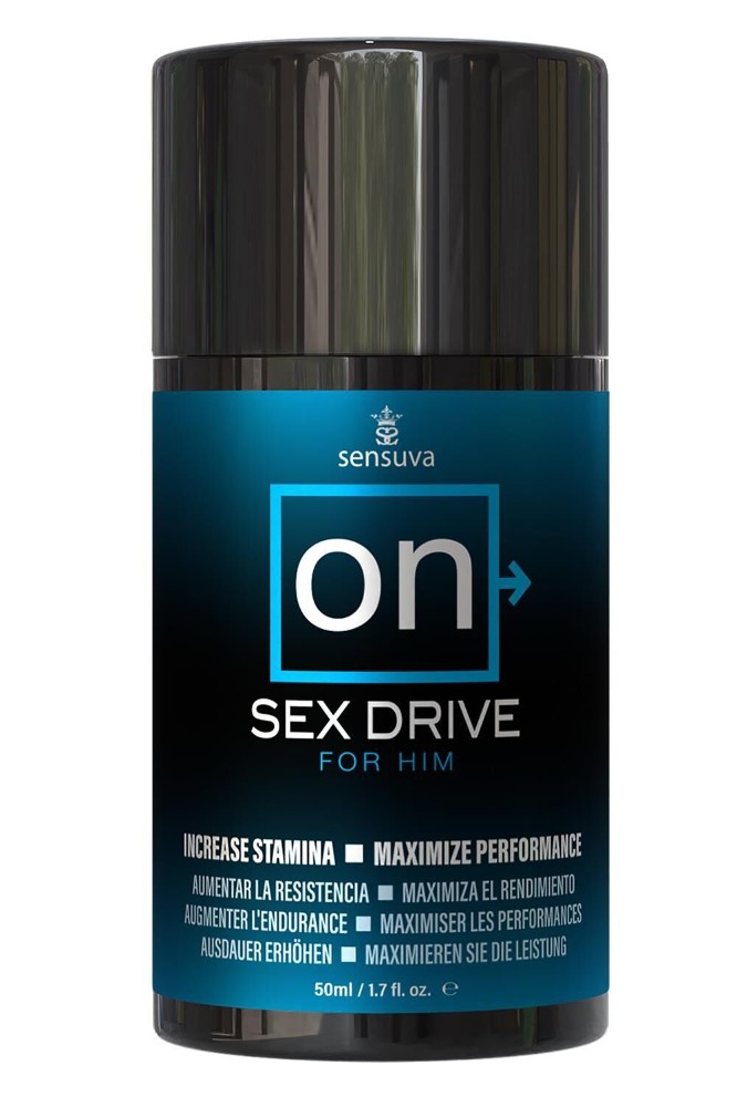 Крем для підвищення лібідо у чоловіків Sensuva ON Sex Drive for Him 50мл, з натуральними екстрактами - зображення 1