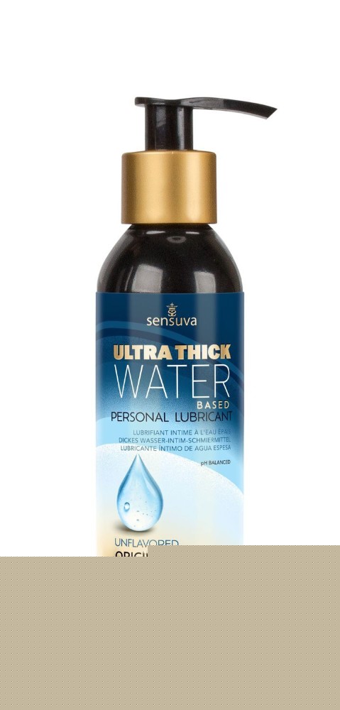 Густа змазка Sensuva Ultra-Thick Water-Based (125 мл) на водній основі, без гліцерину та парабенів - зображення 1