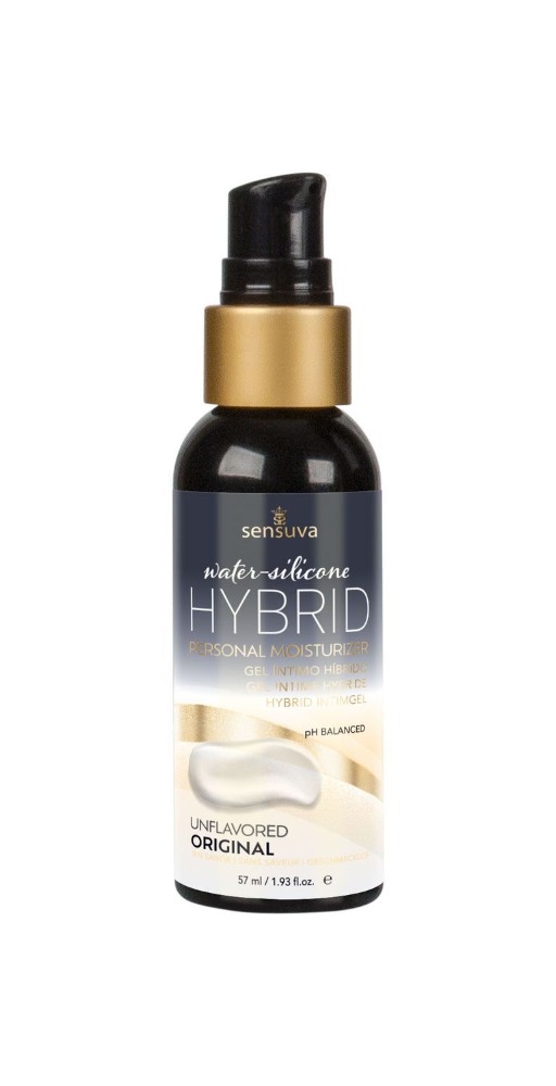 Змазка водно-силіконова Sensuva Hybrid Formula (57 мл) без цукру, можна для оральних пестощів - зображення 1