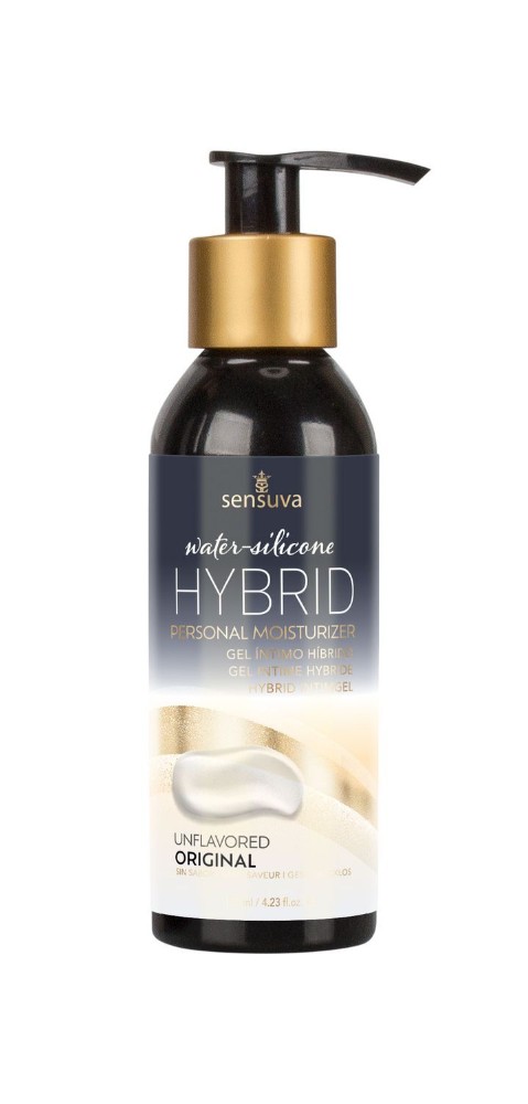 Змазка водно-силіконова Sensuva Hybrid Formula (125 мл) без цукру, можна для оральних пестощів - зображення 1