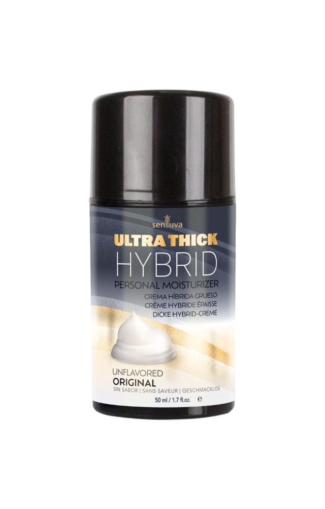 Густий крем-змазка на гібридній основі Sensuva UltraThick Hybrid Formula (50 мл) рН збалансована - зображення 1