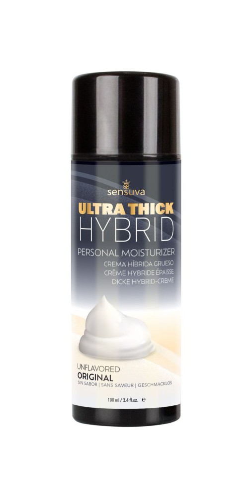 Густий крем-змазка на гібридній основі Sensuva UltraThick Hybrid Formula (100 мл) рН збалансована - зображення 1