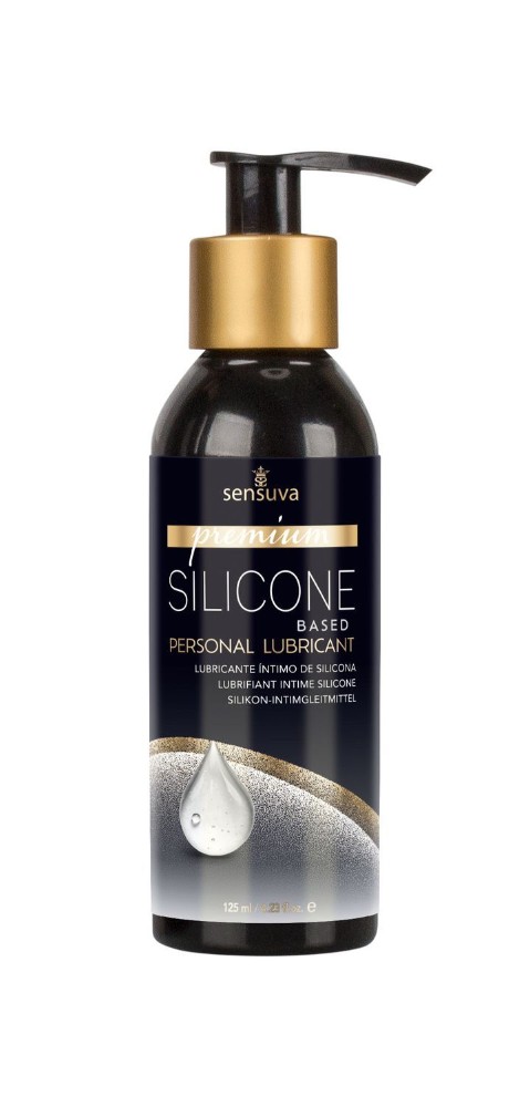 Силіконова змазка Sensuva Premium Silicone (125 мл), без гліцерину, парабенів і ментолу - зображення 1