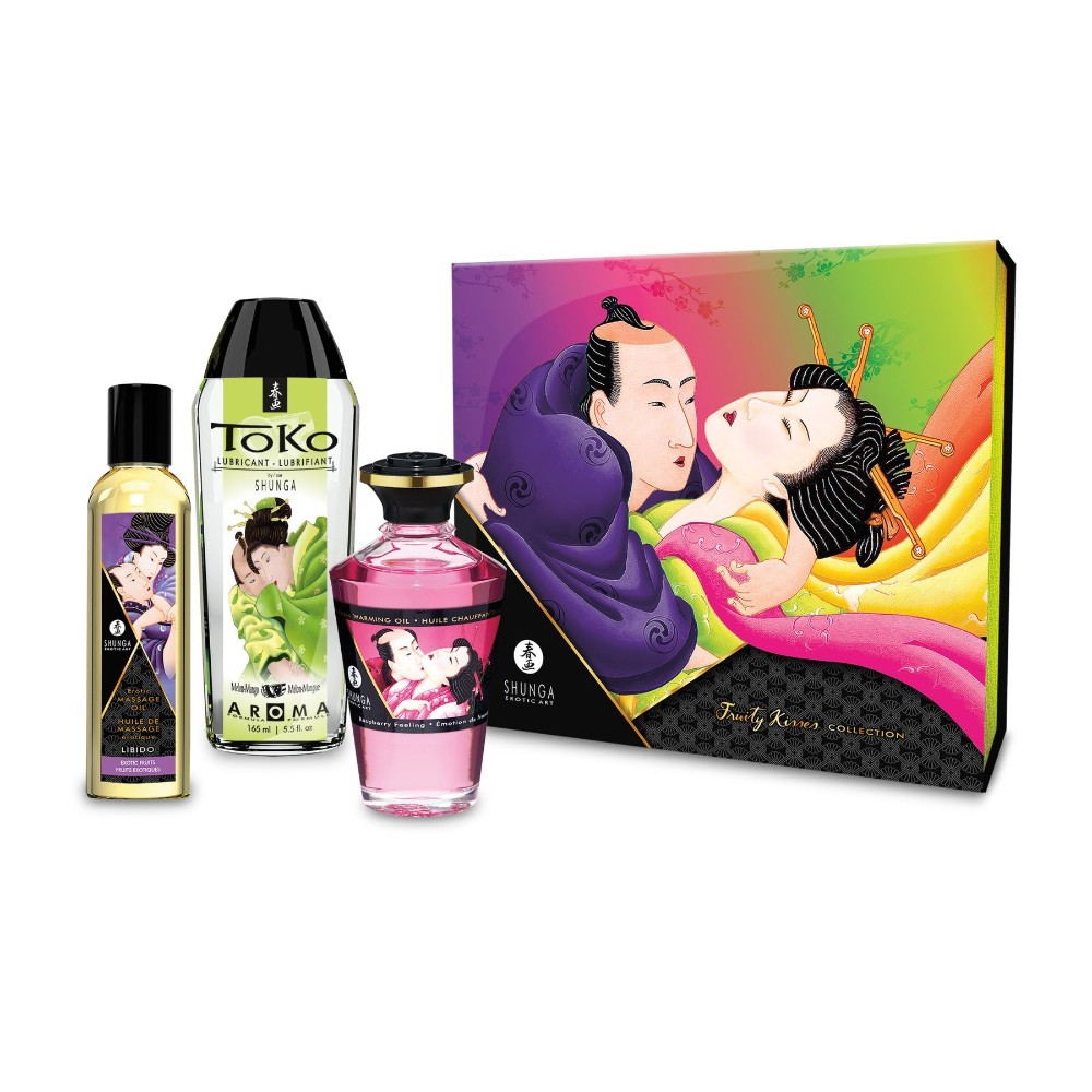 Подарунковий набір Shunga FRUITY KISSES: фруктово-ягідне задоволення - зображення 1
