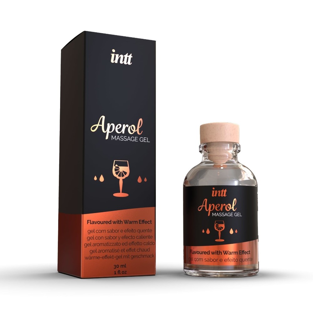 Масажний гель для інтимних зон Intt Aperol (30 мл) розігрівальний - зображення 1