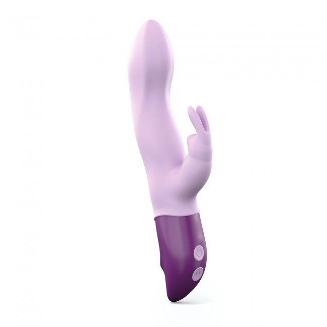 Вібратор-кролик Love To Love Hello Rabbit Violet з гнучким стовбуром і стимуляцією точки G, 2 мотори - зображення 1