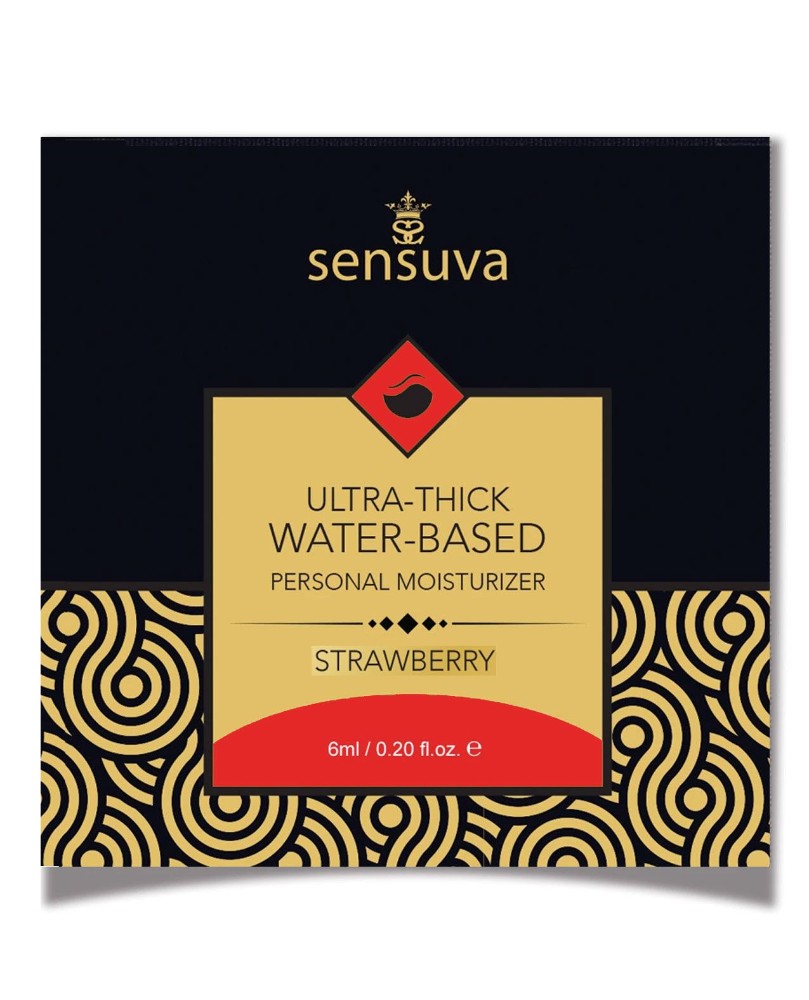 Пробник Sensuva - Ultra–Thick Water-Based Strawberry (6 мл) - зображення 1