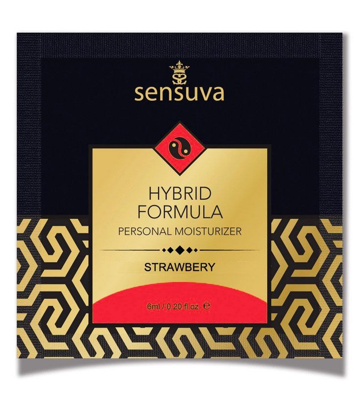 Пробник Sensuva - Hybrid Formula Strawberry (6 мл) - зображення 1