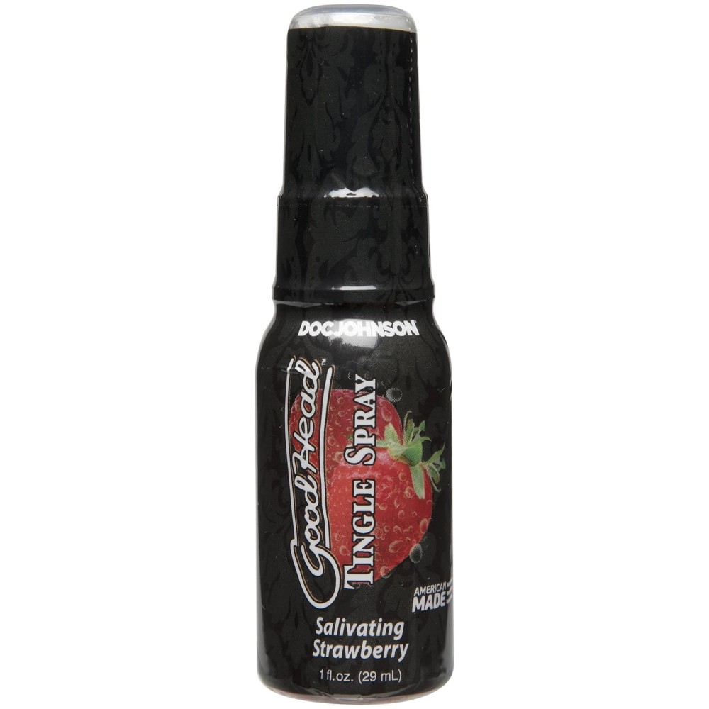 Спрей для мінету Doc Johnson GoodHead Tingle Spray - Strawberry (29 мл) із стимулювальним ефектом - зображення 1