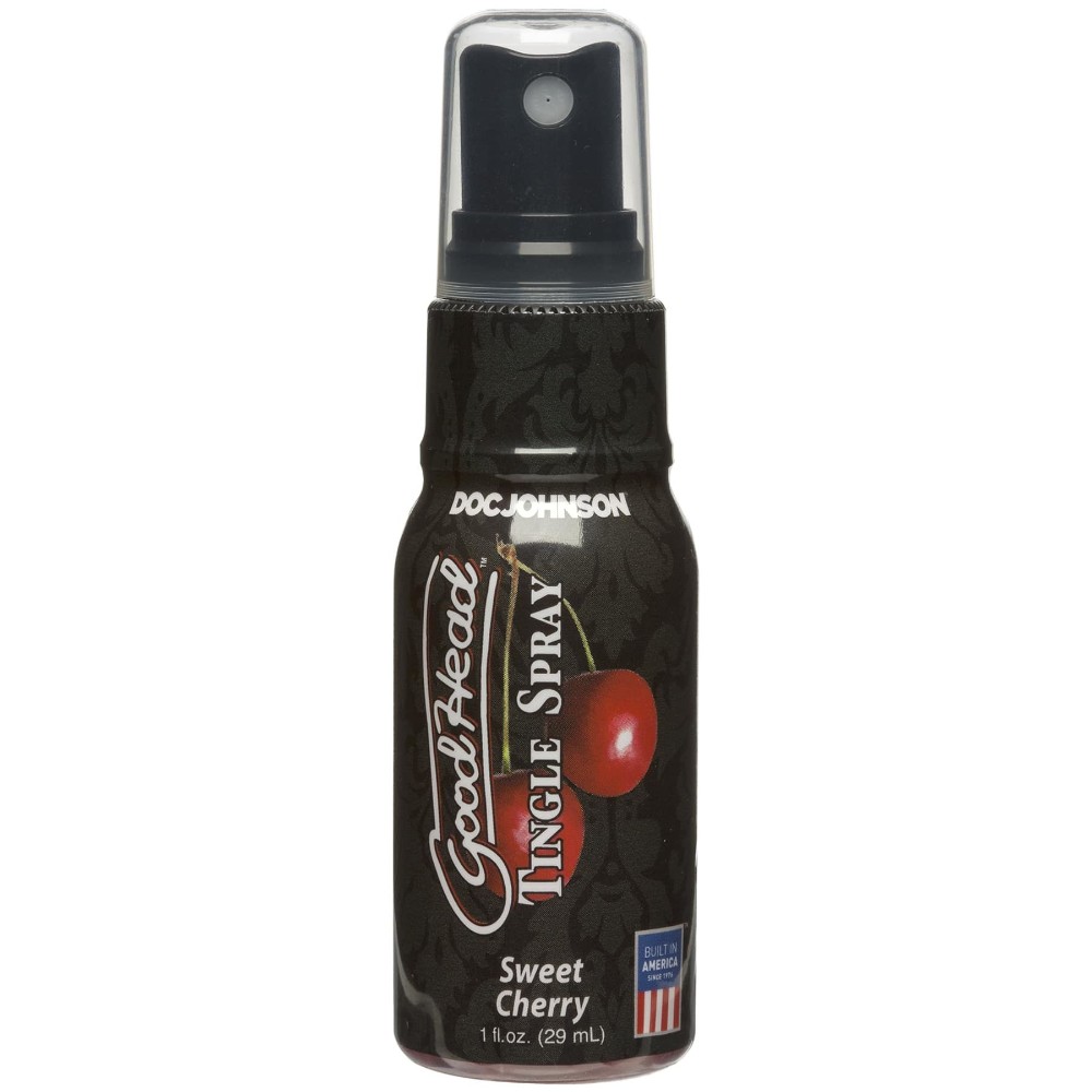 Спрей для мінету Doc Johnson GoodHead Tingle Spray - Sweet Cherry (29 мл) зі стимулювальним ефектом - зображення 1