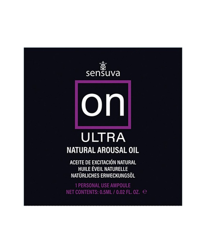 Пробник збудливого масла Sensuva - ON Arousal Oil for Her Ultra (0,5 мл) - зображення 1