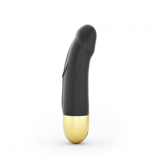 Вібратор Dorcel Real Vibration S Gold 2.0, діаметр 3,7см, перезаряджуваний, для точки G - зображення 1
