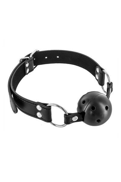 Повітропроникний кляп Fetish Tentation Rigid Gag Ball - зображення 1