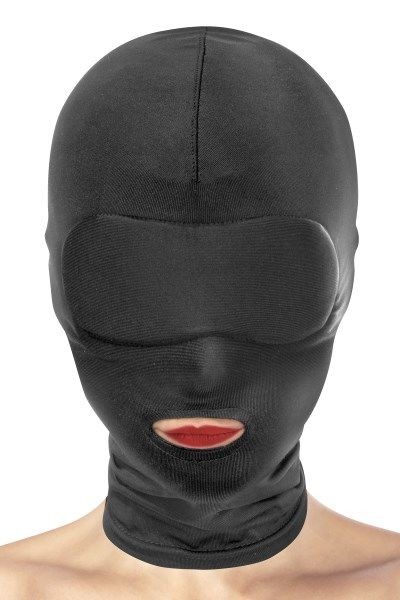 Капюшон для БДСМ з відкритим ротом Fetish Tentation Open Mouth Hood - зображення 1