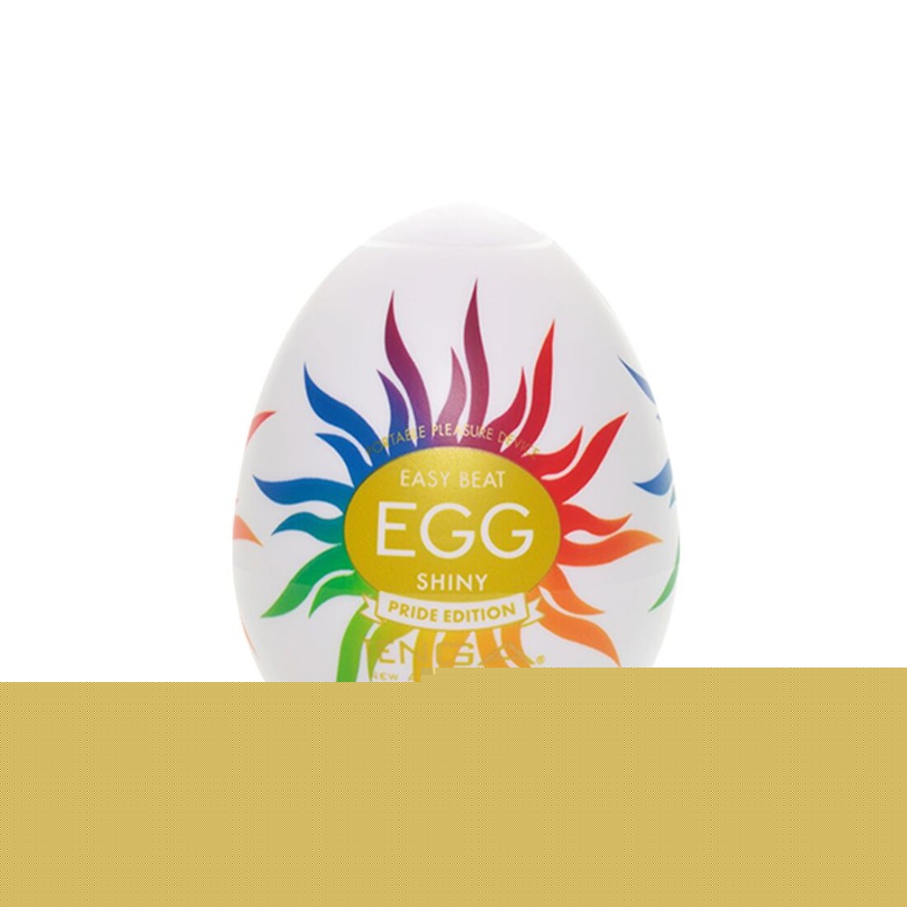 Мастурбатор-яйце Tenga Egg Shiny Pride Edition - зображення 1